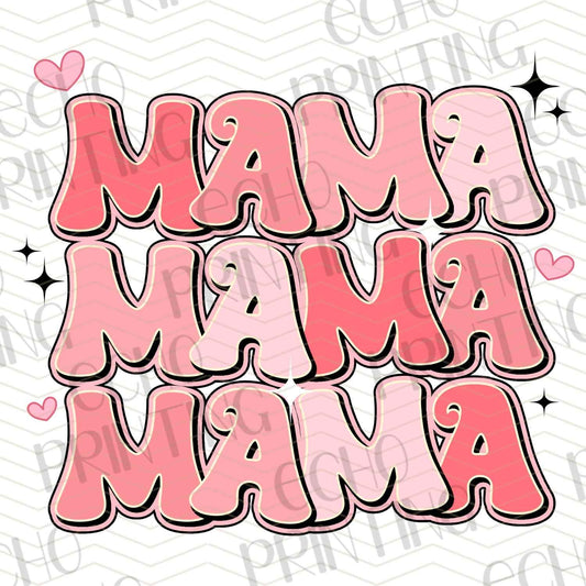 MGA 314 - MAMA MAMA MAMA RED RETRO