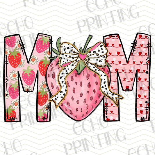 MGAG 345 - MOM CHECKERED STRAWBERRY