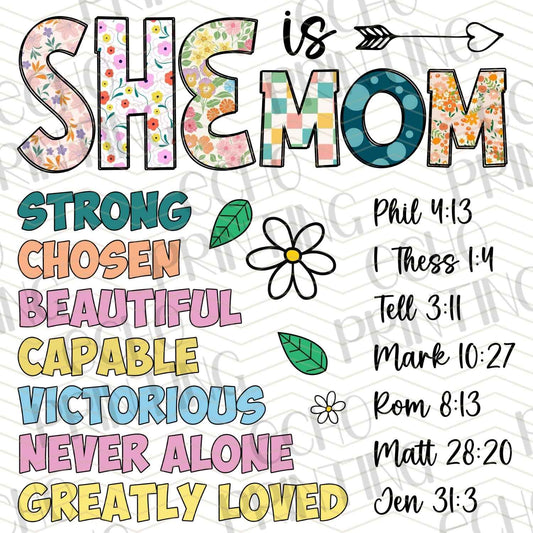 MGA 352 - SHE MOM STRONG SCRIPT
