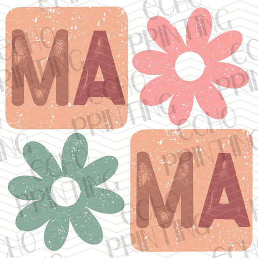 MGA 382 - MAMA FLOWER BLOCK