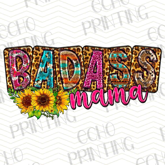 MGA 397 - BADASS MAMA LEOPARD SUNFLOWER