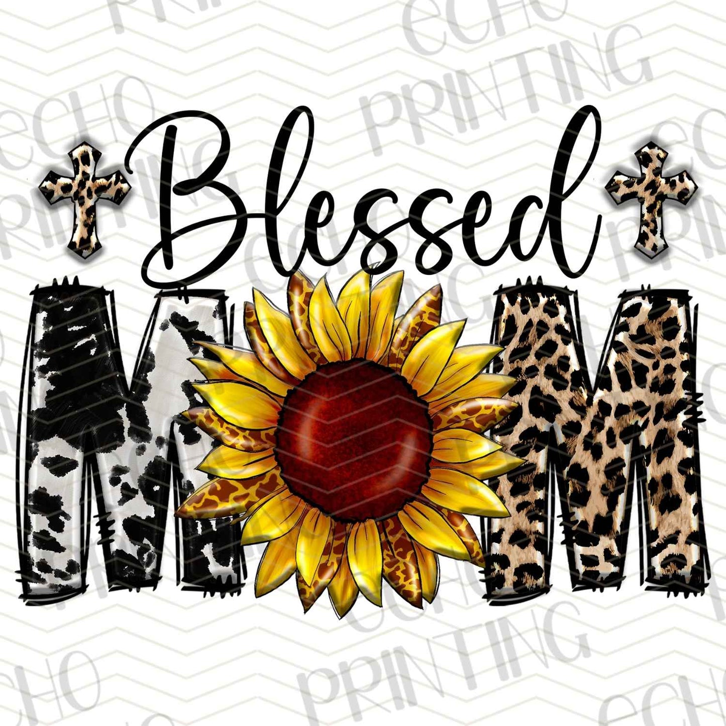 MGAG 401 - BLESSED MOM LEOPARD