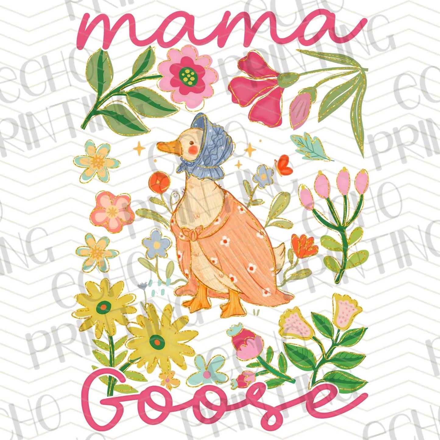 MGAG 403 - MAMA GOOSE PINK FLORAL