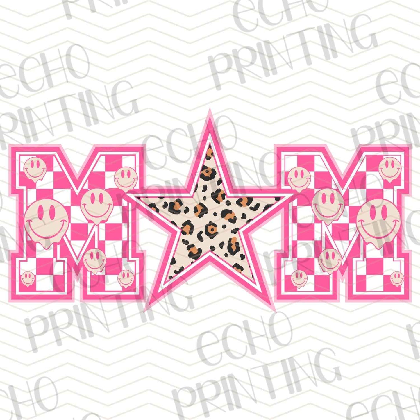 MGAG 411 - STAR PINK CHECK MOM
