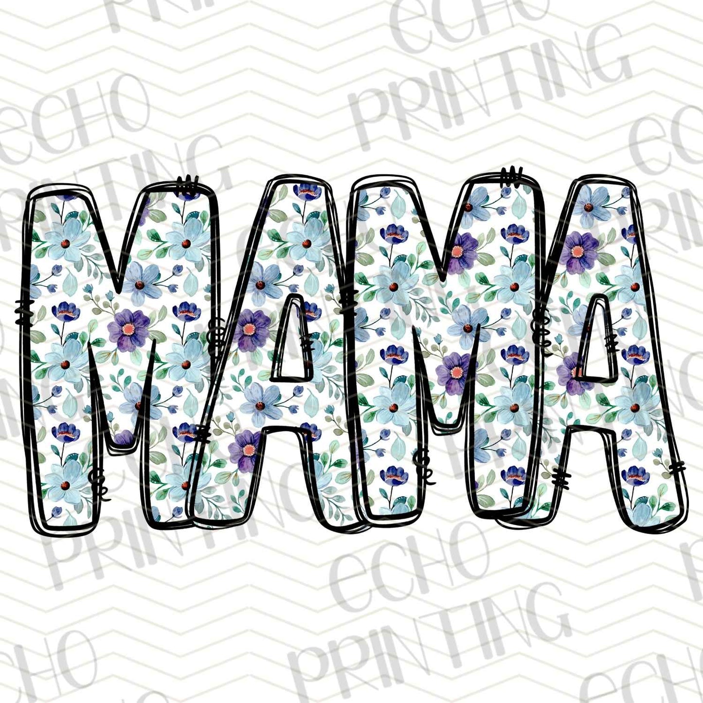 MGAG 415 - MAMA FLORAL LEOPARD