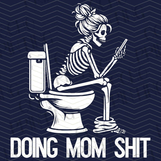 MGA 417 - DOING MOM SHIT TOILET