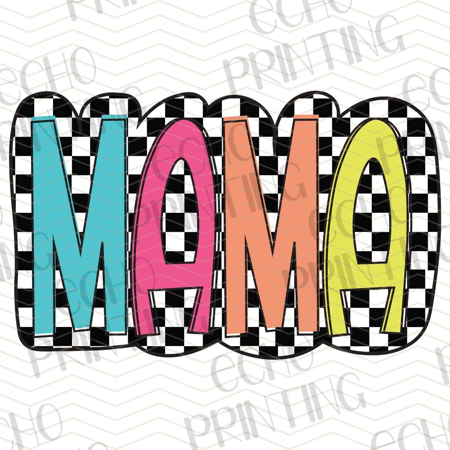 MGAG 419 - MAMA CHECKERED DOTS