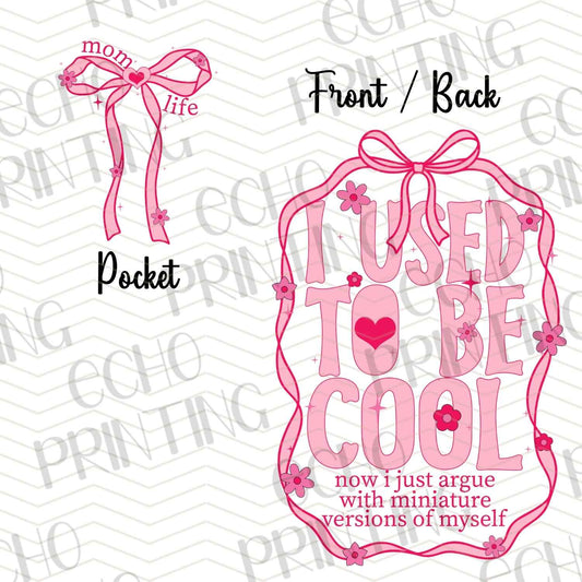 MGA 486 - I USED TO BE COOL | POCKET & BACK SOLD SEPERATELY