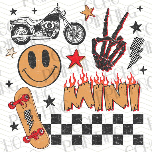 MGAG 515 - MINI SMILEY CHECKERED