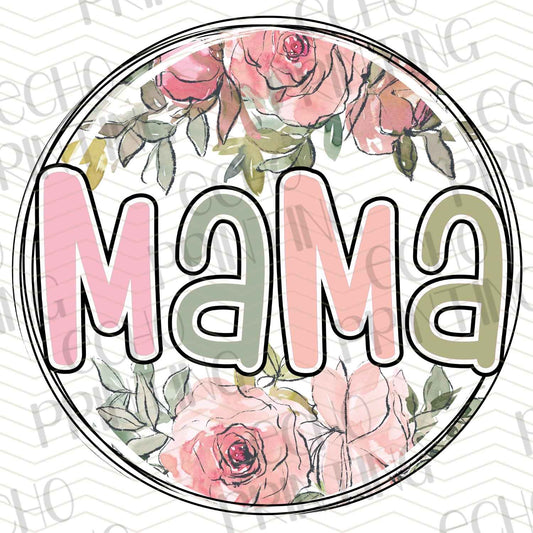 MGA 603 - MAMA PINK ROSE ROUND