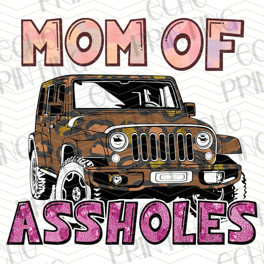 MGA 617 - MOM OF ASSHOLES JEEP