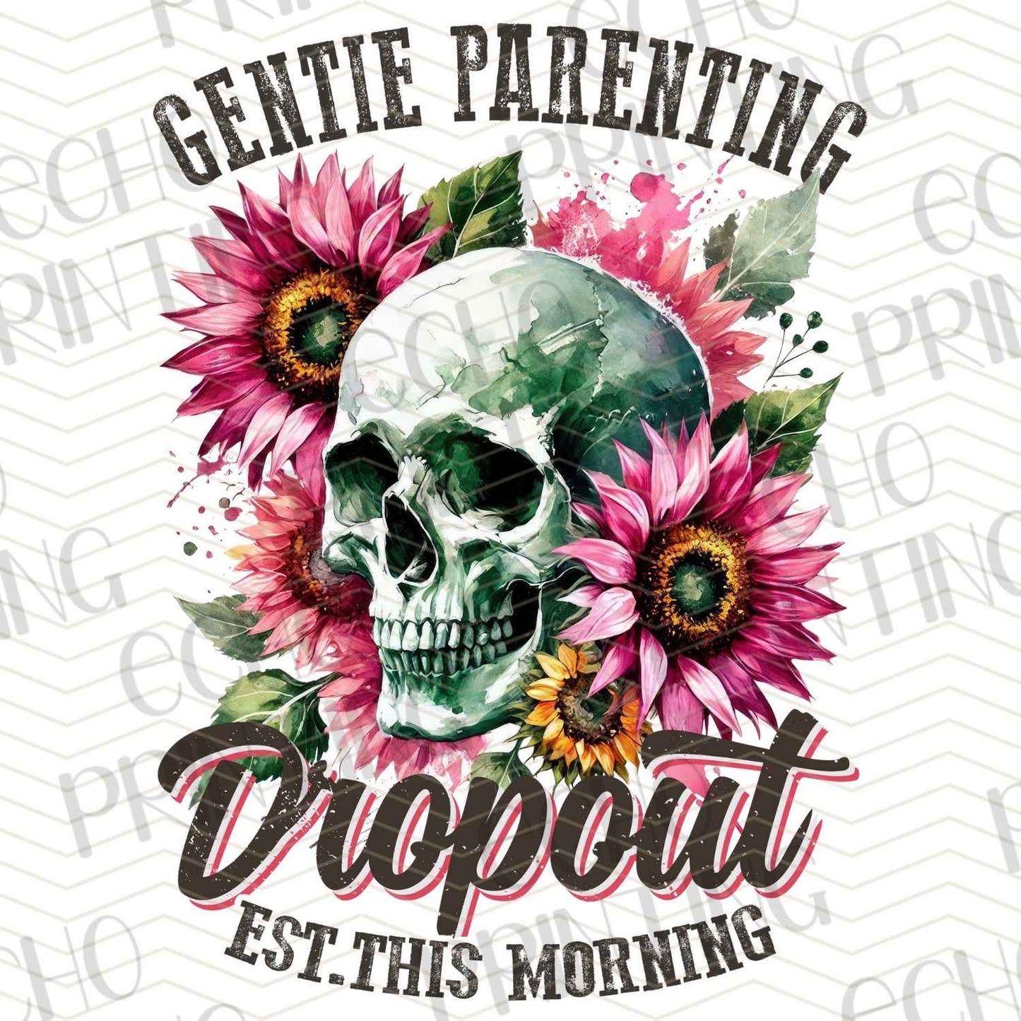MGAG 627 - GENTLE PARENTING DROPOUT SKULL