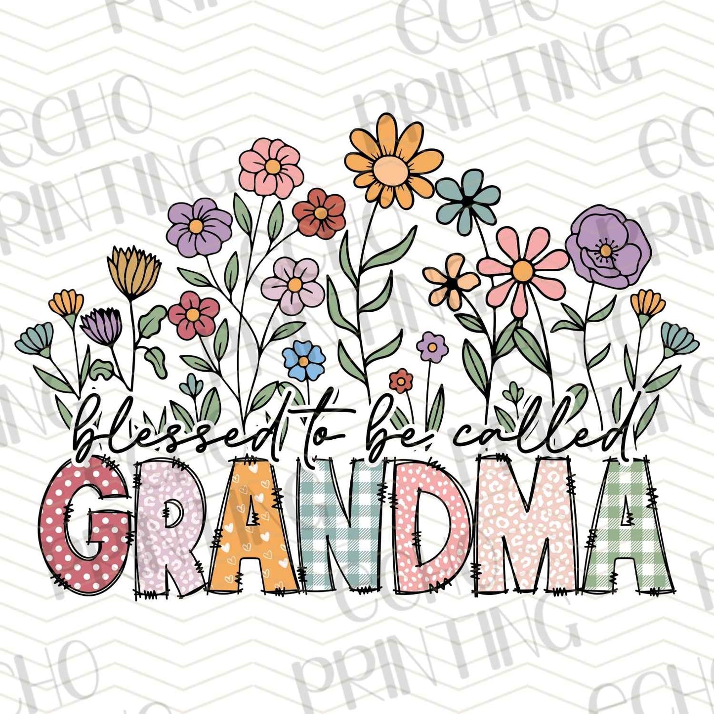 MGAG 633 - GRANDMA FLORAL