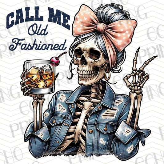 MGA 640 - CALL ME OLD FASHIONED SKELETON