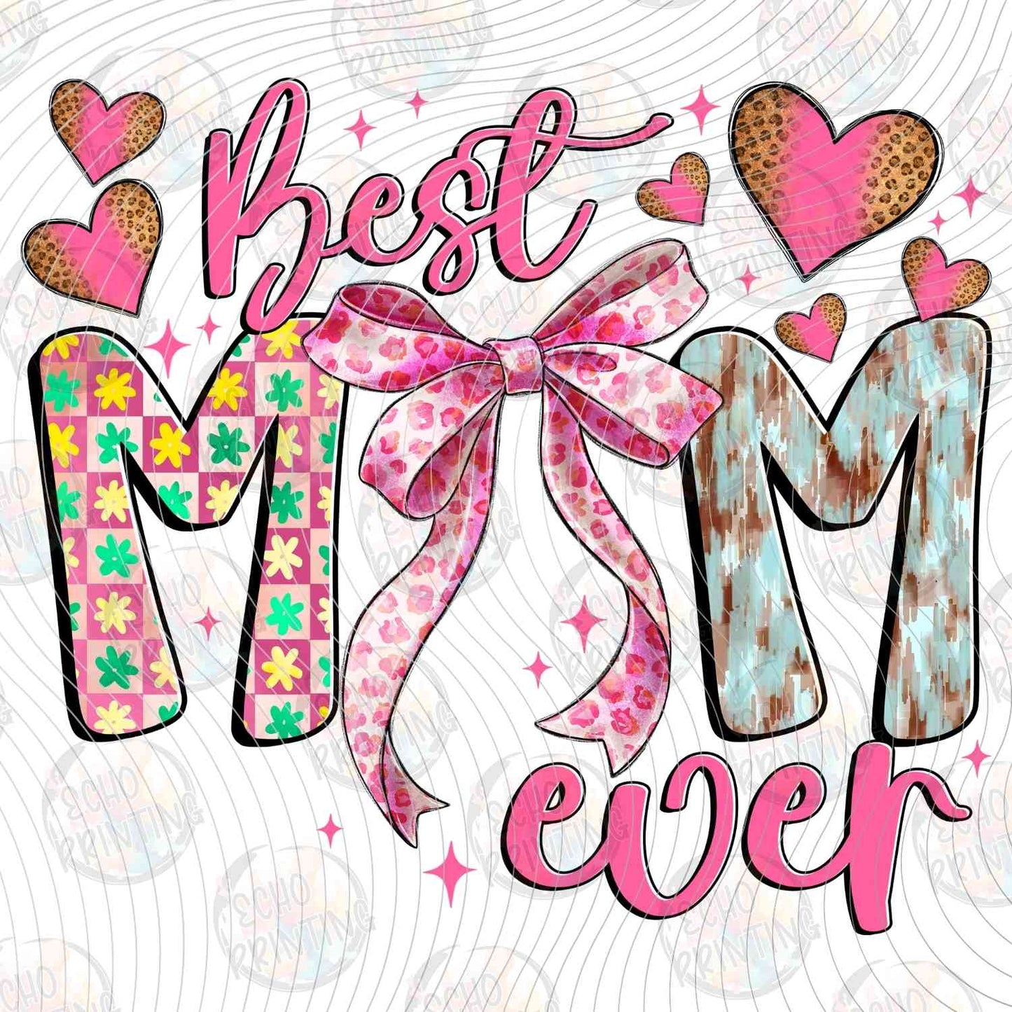 MGA 735 - BEST MOM EVER FLORAL