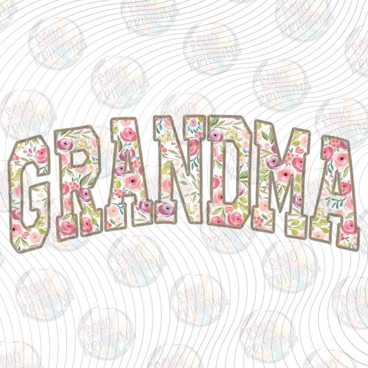 MGA 739 - GRANDMA FLORAL