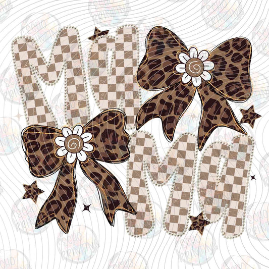 MGA 773 - MAMA LEOPARD BOW