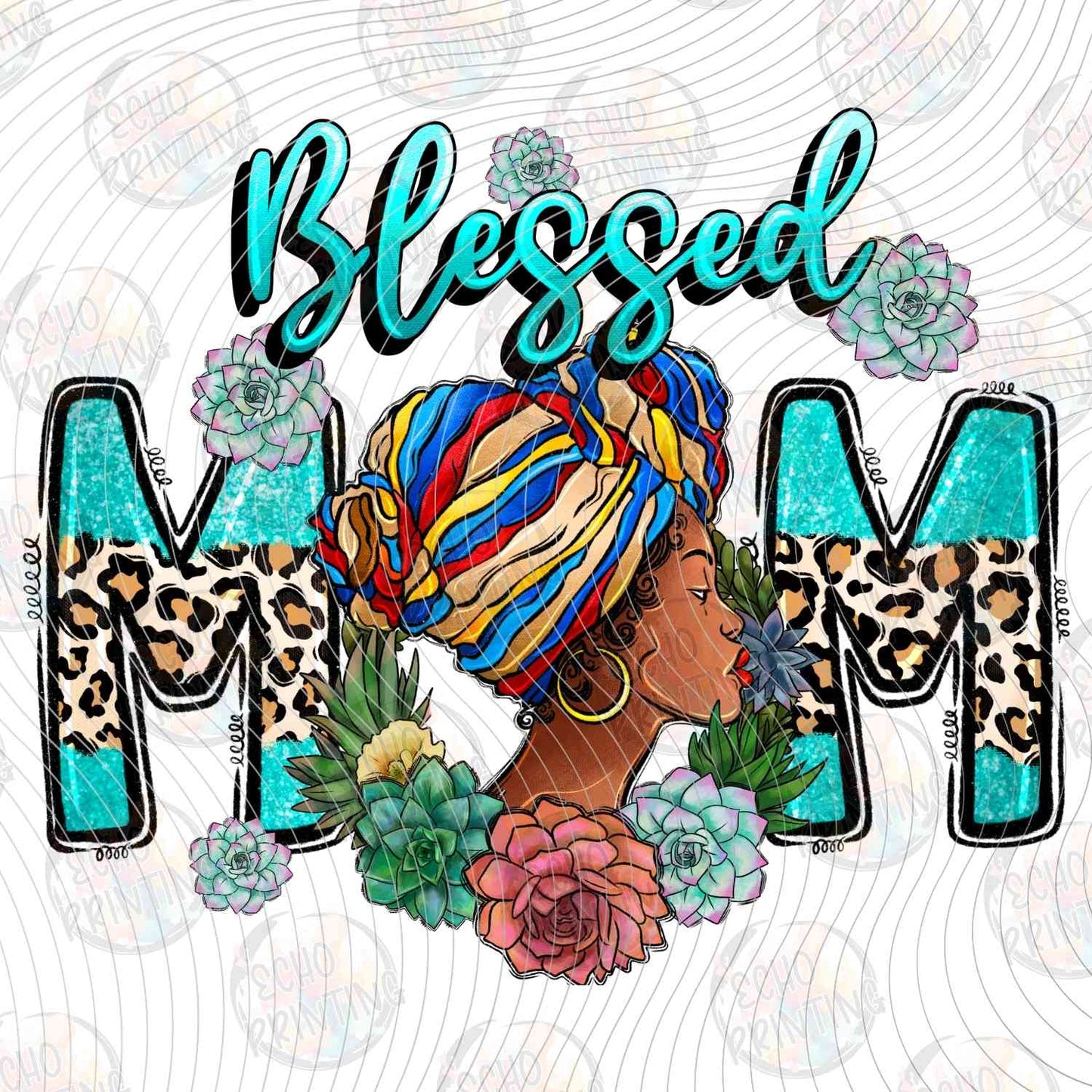 MGA 782 - BLESSED MOM SILHOUETTE