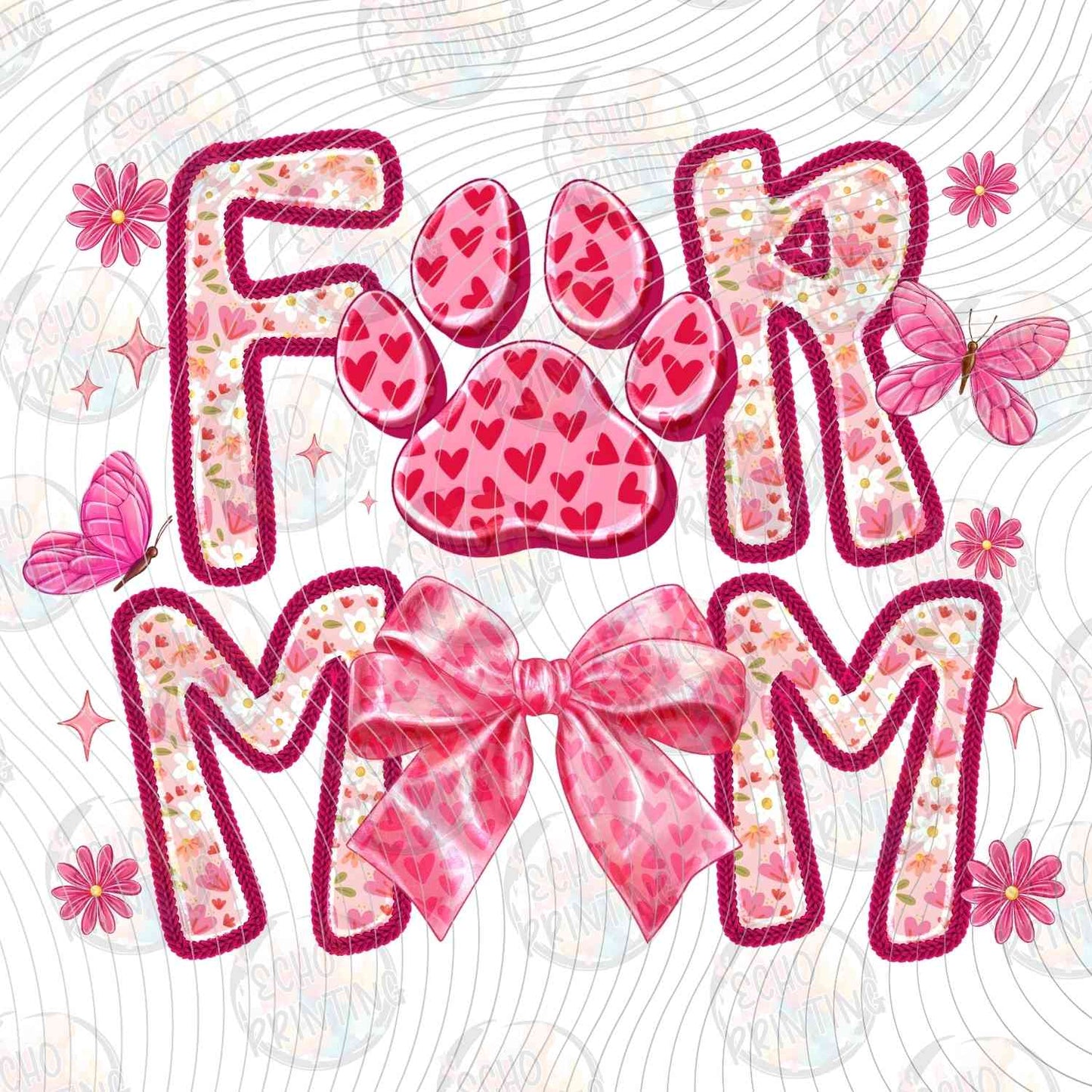 MGA 788 - DOG MOM PAW PRINT