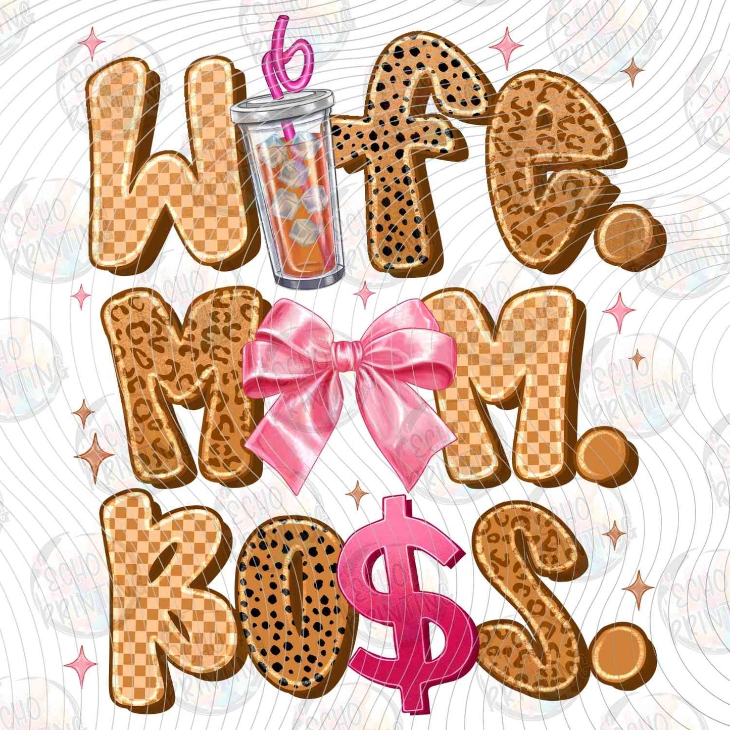 MGA 843 - WIFE MOM BOSS GOLD