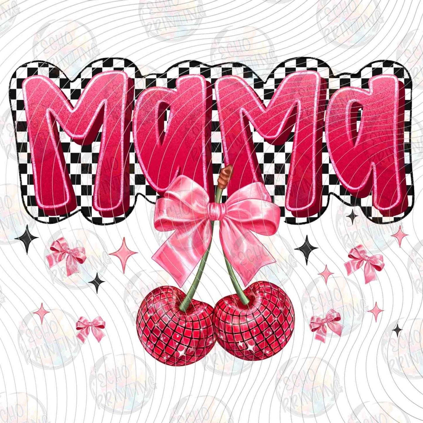 MGA 851 - MAMA CHERRIES CHECKERED