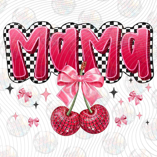 MGA 851 - MAMA CHERRIES CHECKERED