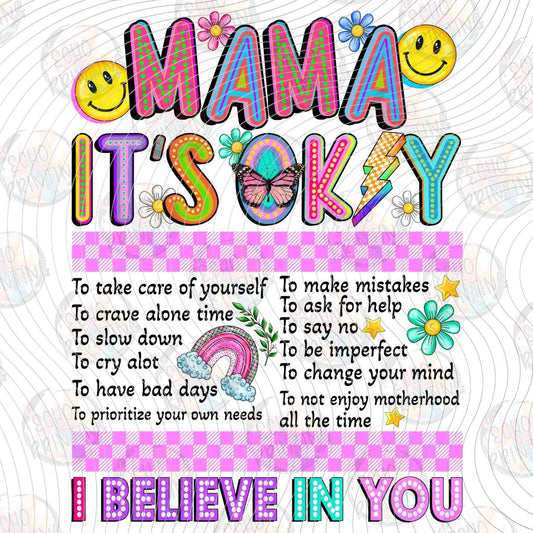 MGA 858 - MAMA ITS OKAY