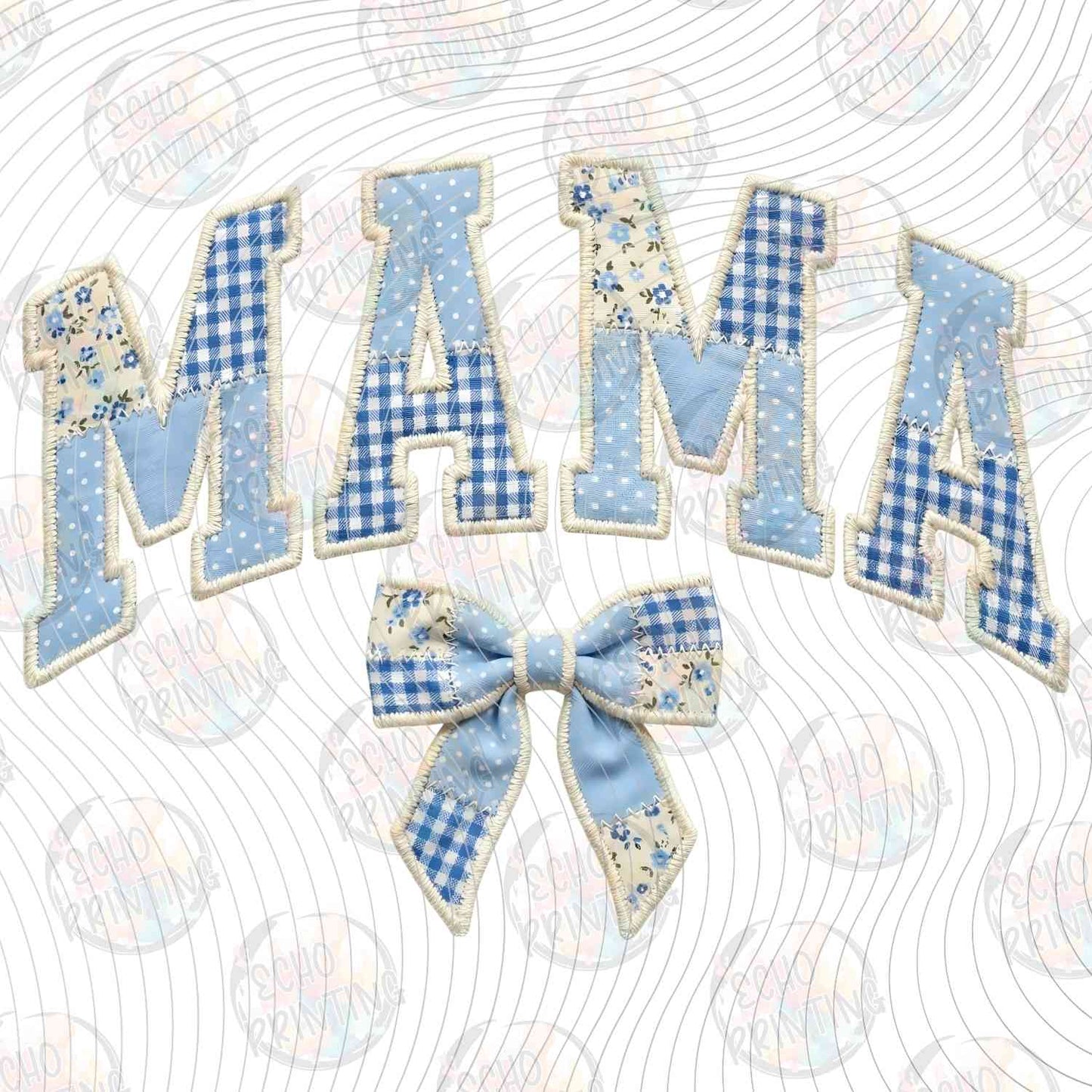 MGA 878 - MAMA BLUE BOW