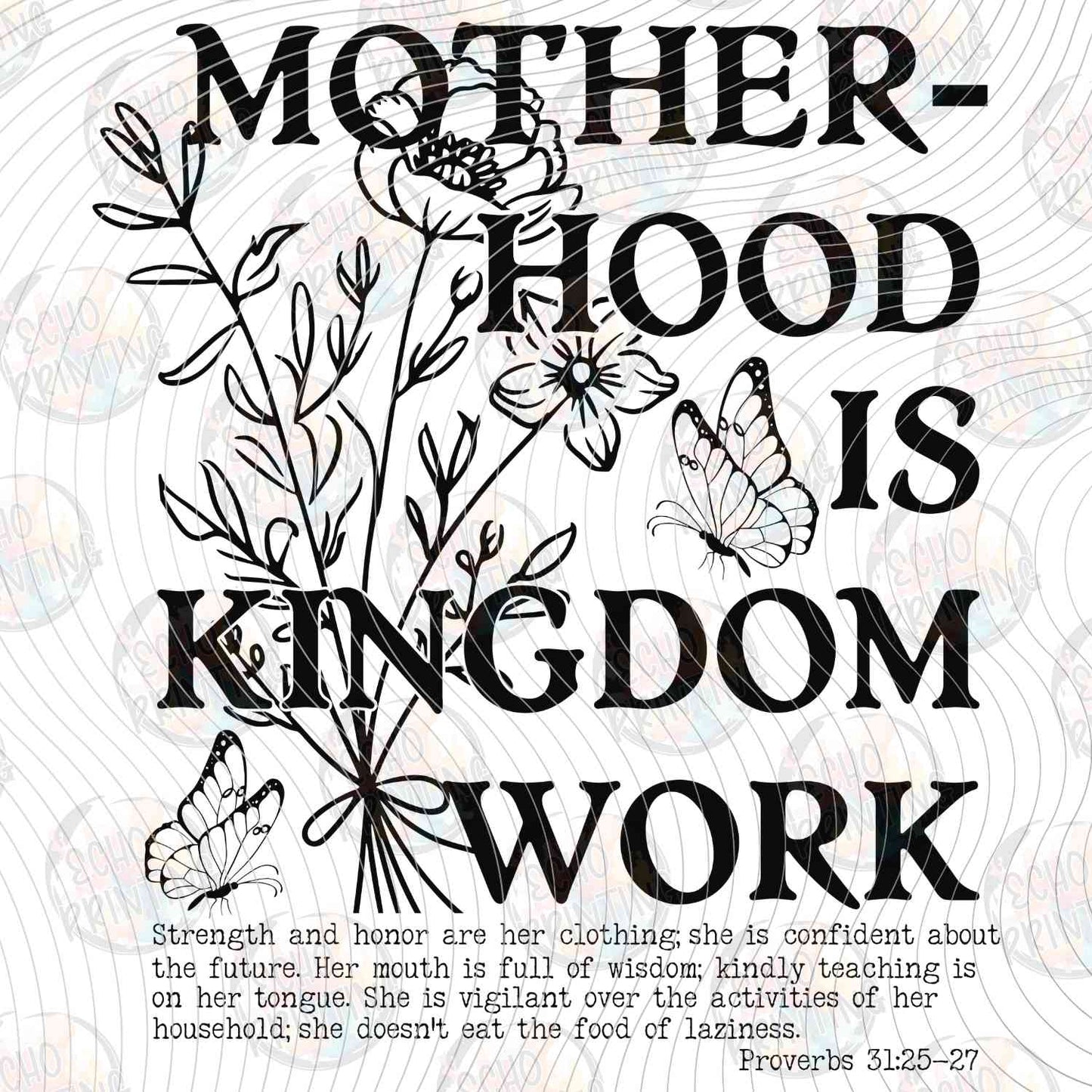 MGA 887 - MOTHERHOOD KINGDOM WORK FLORAL