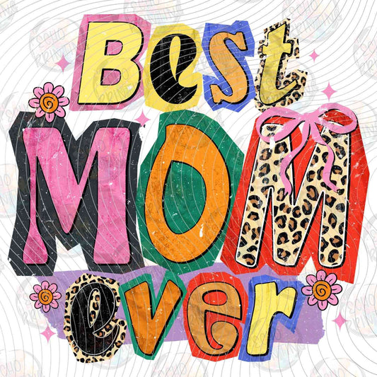 MGA 923 - BEST MOM EVER LEOPARD