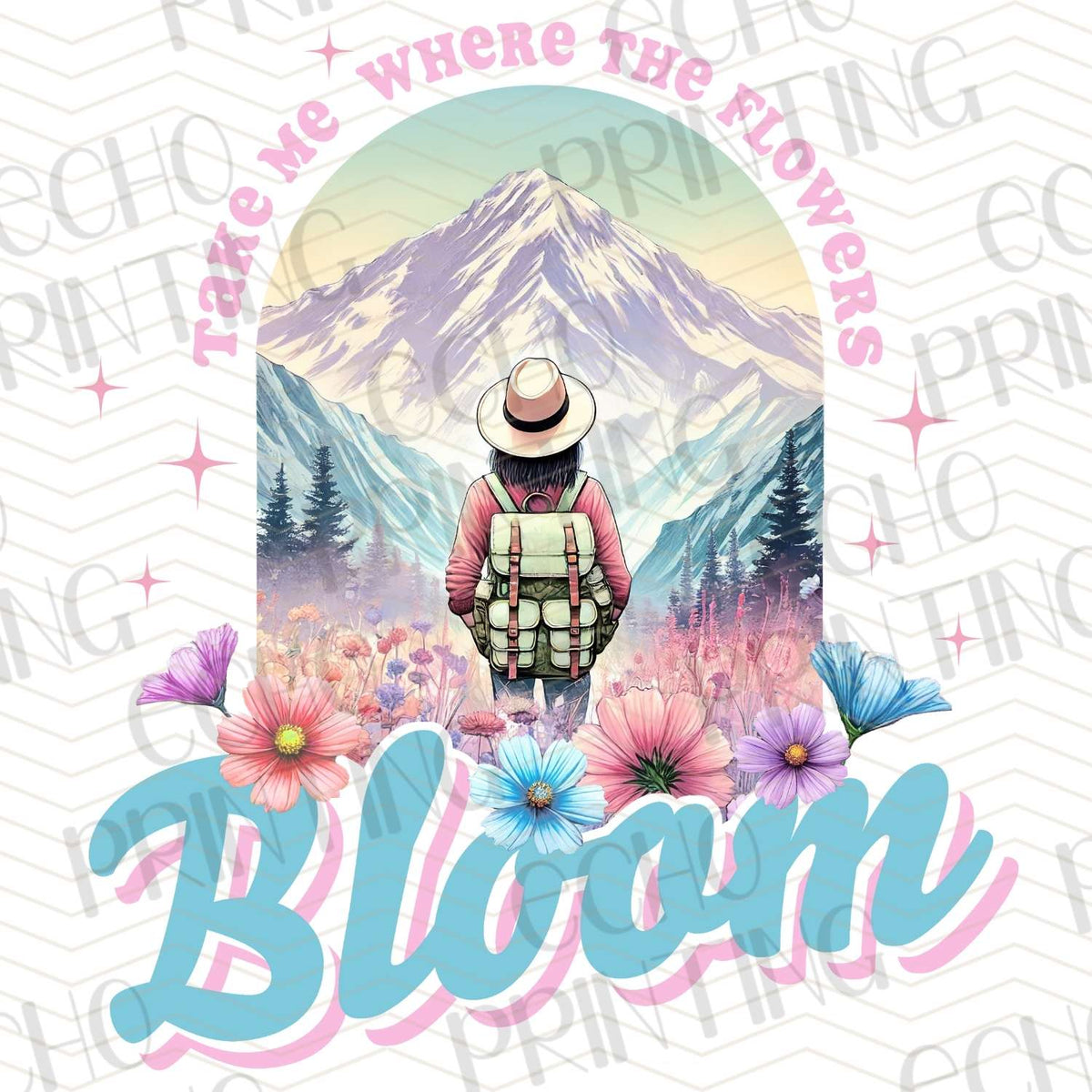 MHSM 104 - BLOOM WHERE YOU ARE PLANTED MOUNTAINS