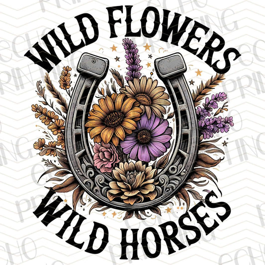 MHSM 114 - WILD FLOWERS WILD HORSES