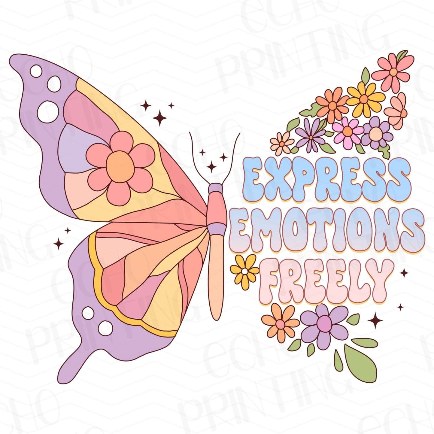 MHA 18 - EXPRESS EMOTIONS FREELY BUTTERFLY