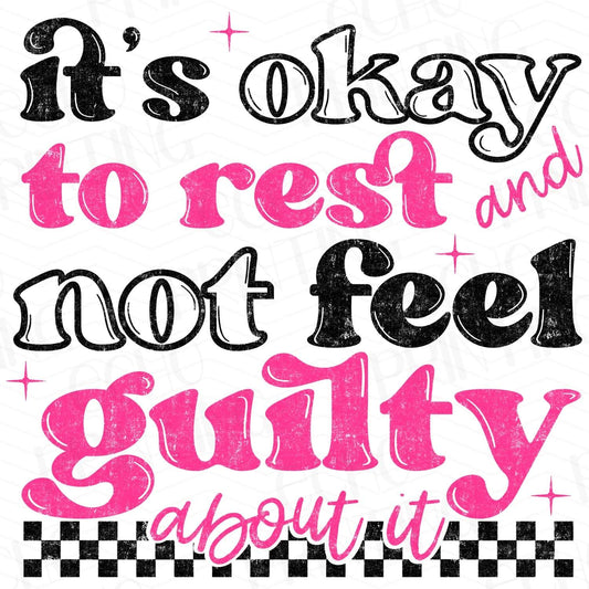 MHA 2 - IT’S OKAY TO REST AND NOT FEEL GUILTY