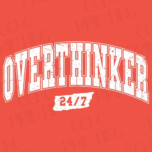 MHSM 179 - OVERTHINKER 24/7 WHITE