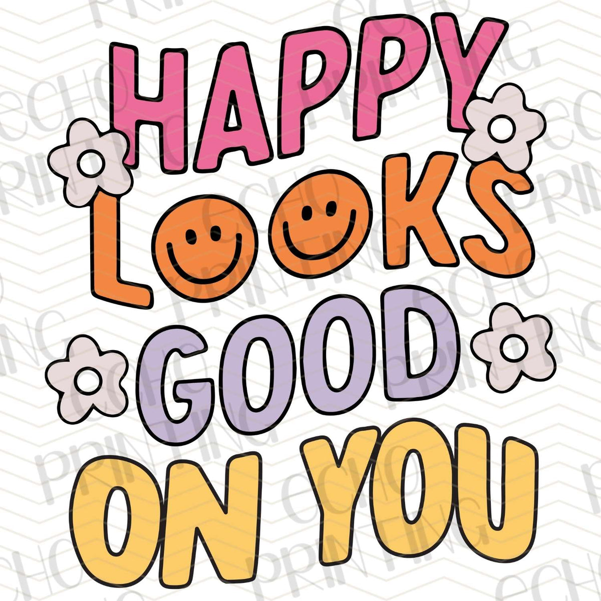 MHSM 198 - HAPPY LOOKS GOOD ON YOU