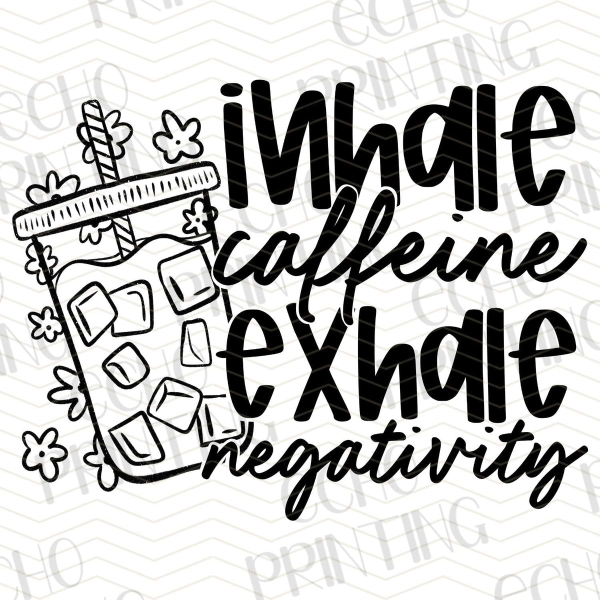 MHSM 204 - INHALE CAFFEINE EXHALE NEGATIVITY