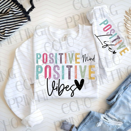 MHSM 222 - POSTITIVE MIND POSITIVE VIBES  ** SLEEVE SOLD SEPERATELY **