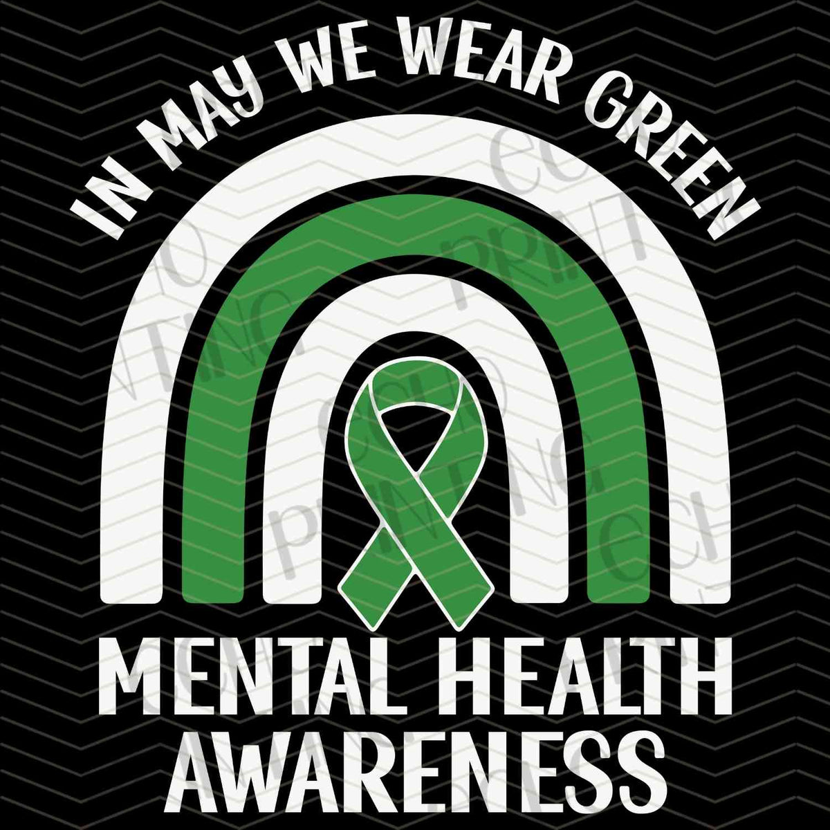 MHSM 246 - MENTAL HEALTH AWARENESS RIBBON