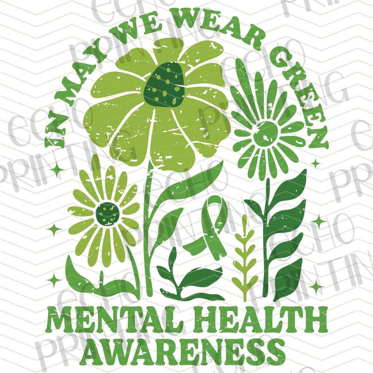 MHSM 250 - GREEN RIBBON AWARENESS