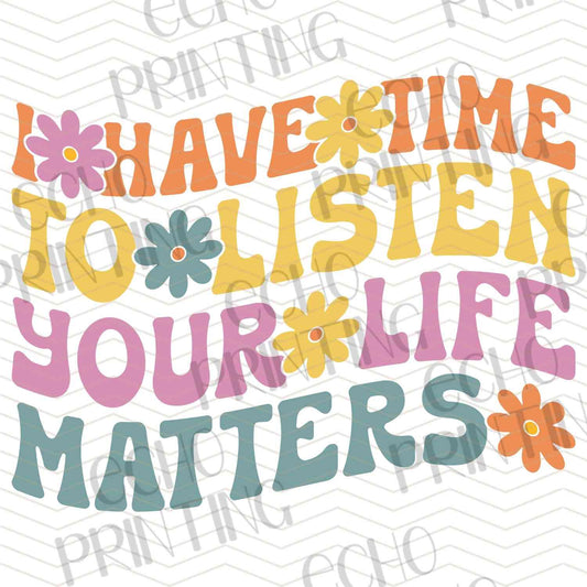 MHSM 289 – YOUR LIFE MATTERS