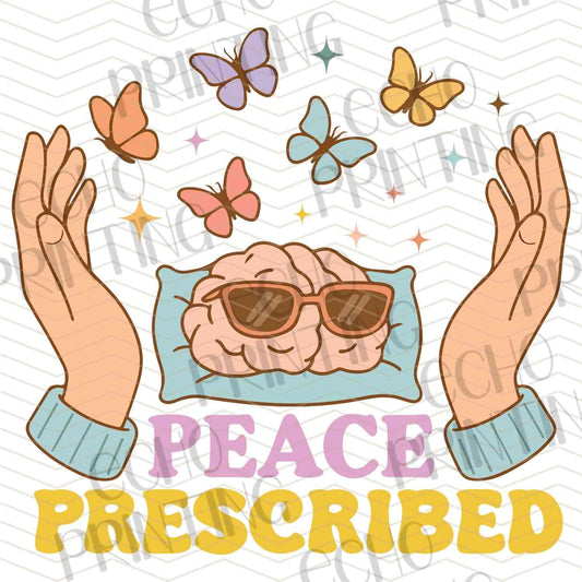 MHSM 318 – PEACE PRESCRIBED