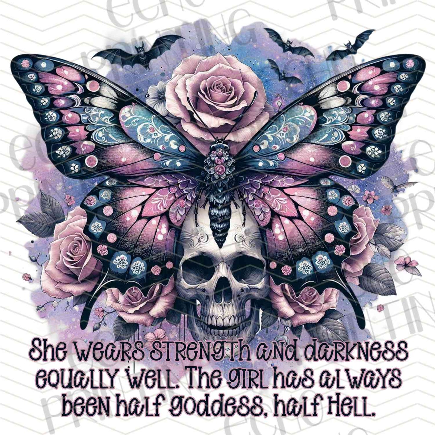 MHSM 354 – BUTTERFLY SKULL