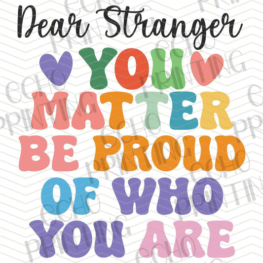 MHSM 395 – YOU MATTER