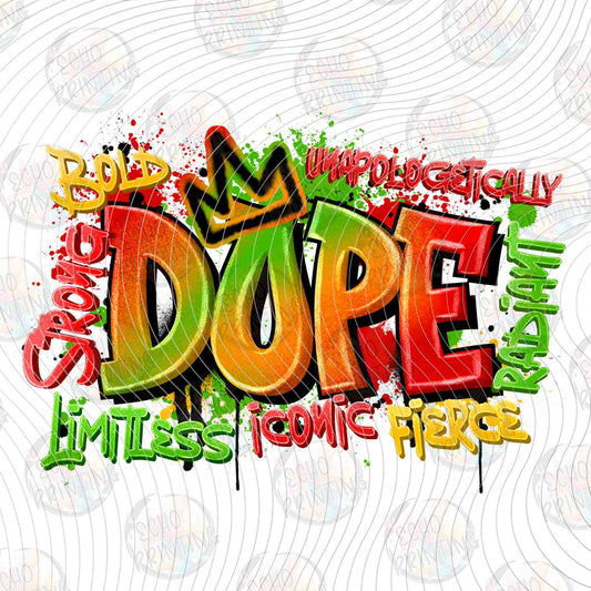 MHSM 469 - DOPE COLORFUL GRAFFITI LETTERS