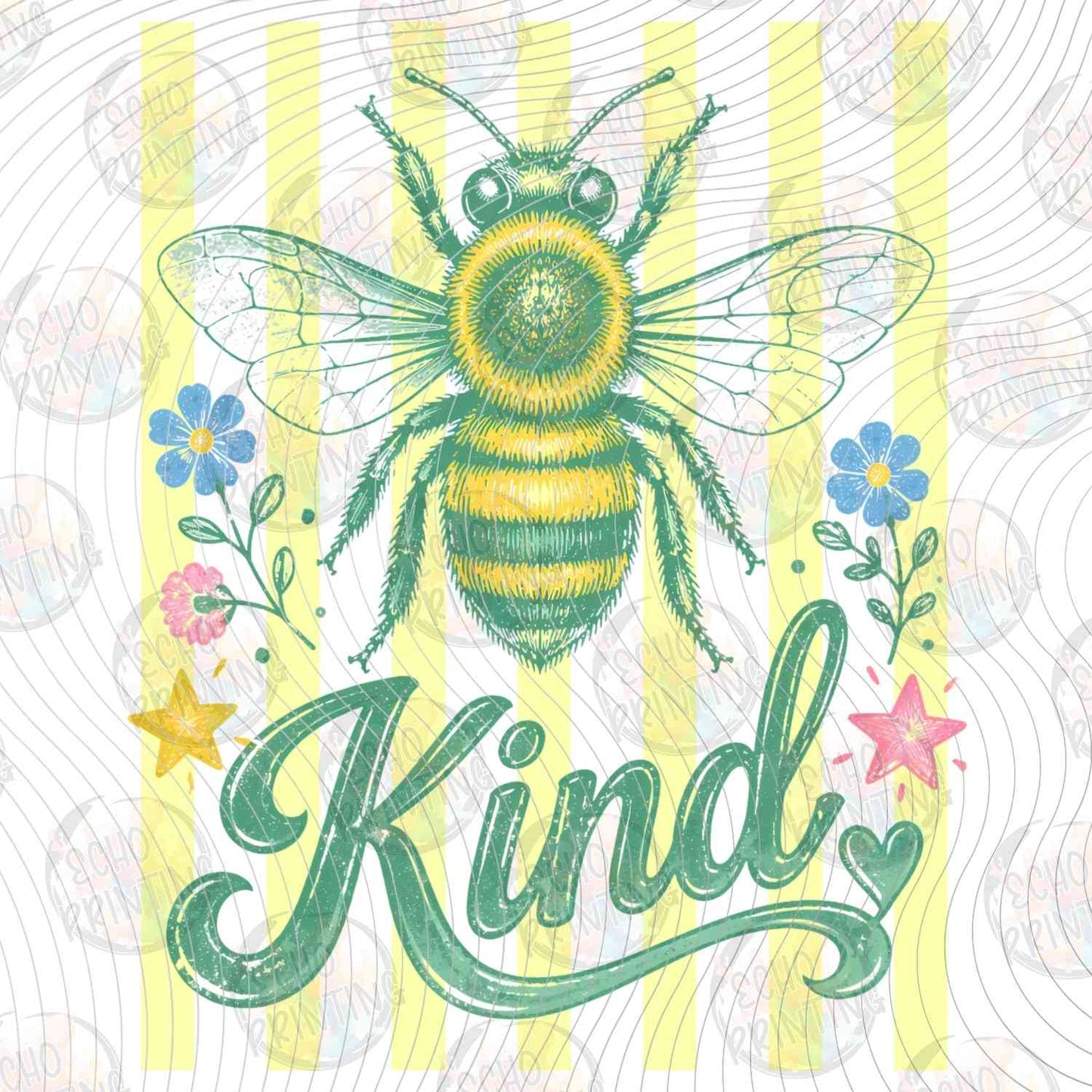 MHSM 493 - KIND BEE YELLOW STRIPES