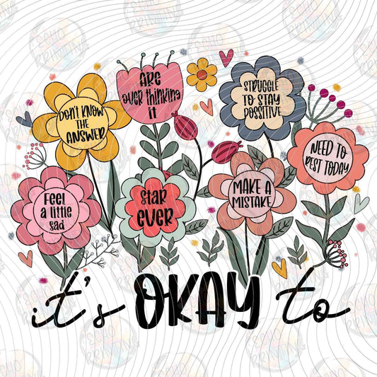 MHSM 559 - IT IS OKAY FLOWERS
