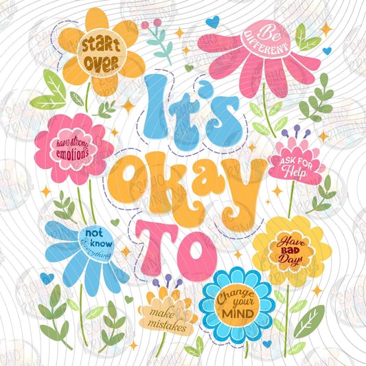 MHSM 573 - IT IS OKAY FLOWERS