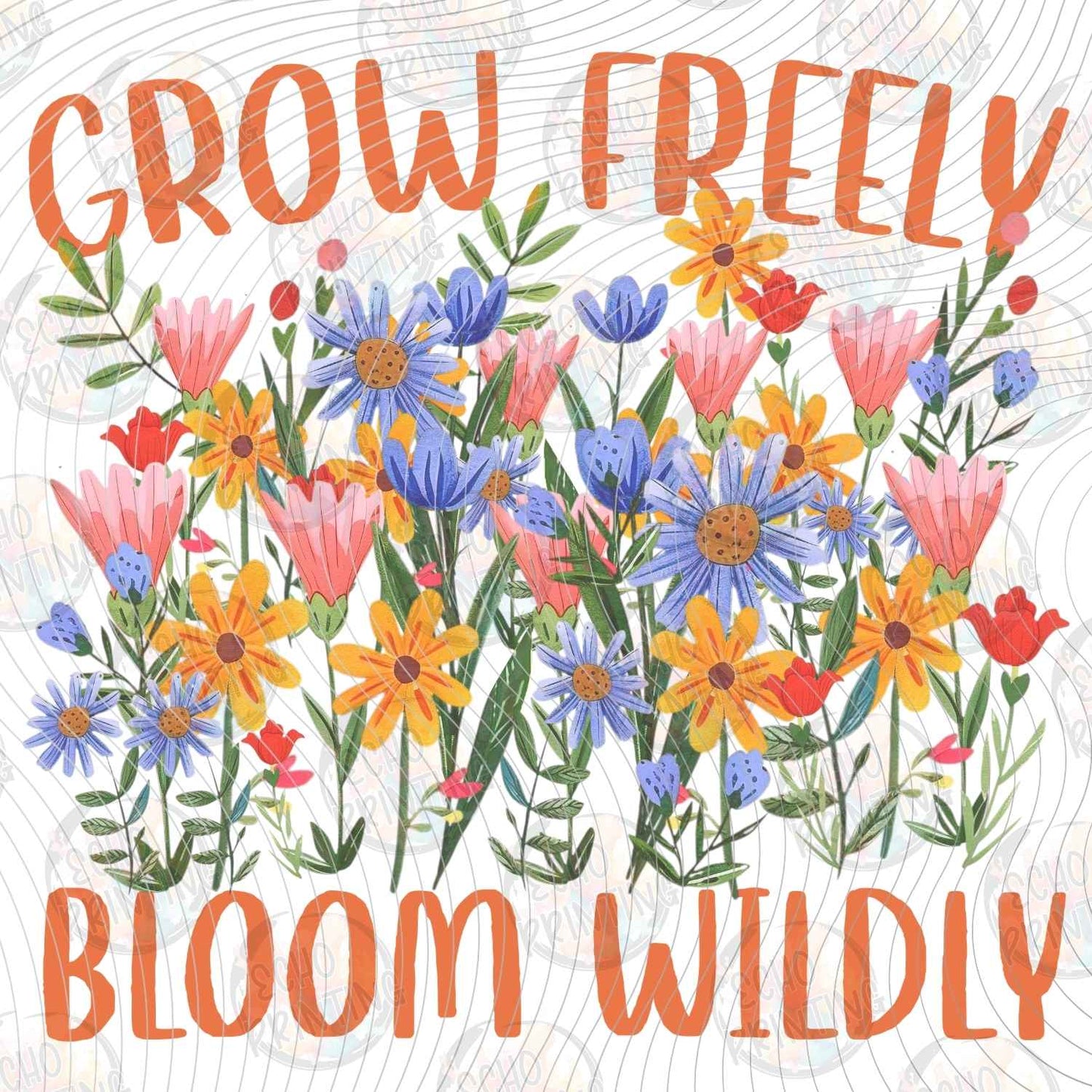 MHSM 574 - GROW FREELY BLOOM WILDLY