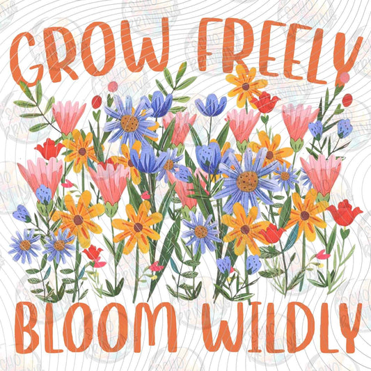 MHSM 574 - GROW FREELY BLOOM WILDLY